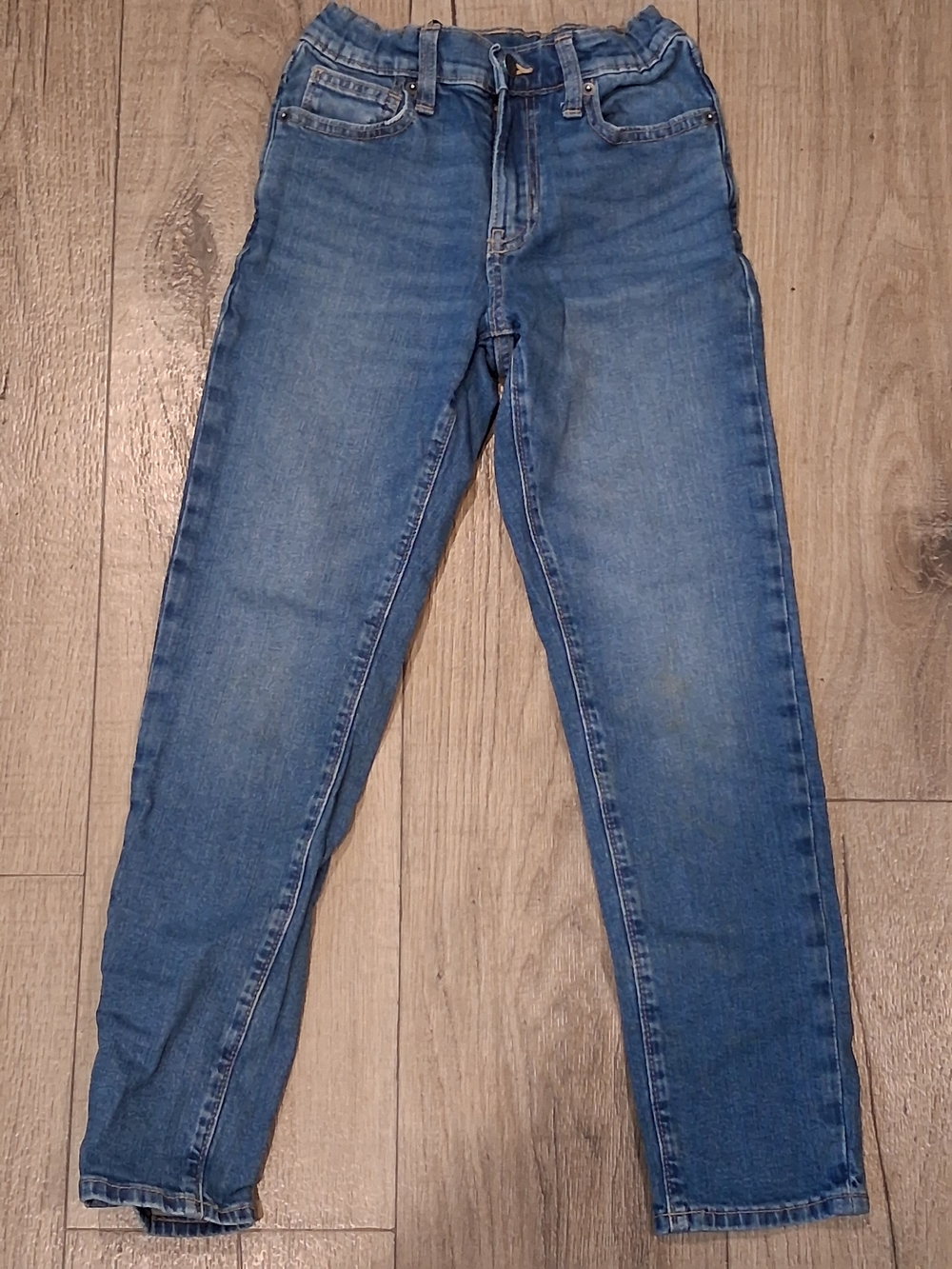 Old Navy Girls Jeans Size 10 | Mid Blue Wash | Adjustable Waist